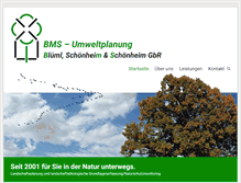 Tablet Screenshot of bms-umweltplanung.de